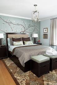 Pretty Wall Treatment Bedroom Decorating Ideas Blue And Brown1 Home Bedroom Blue Brown Bedrooms Remodel Bedroom
