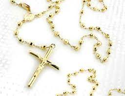 Scroll down for our great selection of 14k gold cross necklaces and 14k white gold cross necklaces for women. Gold Rosary Diamond Rosary Necklaces 10k 14k Gold Rosary Chains Itshot Com