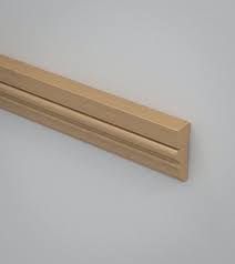Oak molding has notched out back designed to accept and retain the planks. Wood Product Release Inspiration Wallprotex