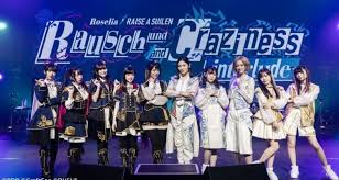 Roselia is the second real life band from bang dream! Report Explosive Online Live With Roselia And Raise A Suilen Rausch Und And Craziness Interlude