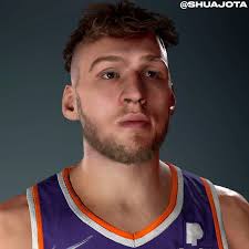 NBA 2K22 Jock Landale Cyberface (Missing Face Scan) by Shuajota