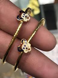 Kidsgoldjewellery Baby Jewelry Gold Kids Gold Jewelry Baby Bangles