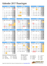 Nicht ganz auf eine seite passt. Kalender 2017 Thuringen Zum Ausdrucken Kalender 2017