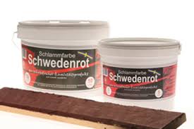 Schlammfarbe Schwedenrot Schwedischer Farbenhandel