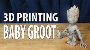 3d drucker vorlagen kostenlos erstellen ➤ die. 3d Printed Baby Groot Youtube