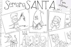 Dibujos Para Colorear De Semana Santa
