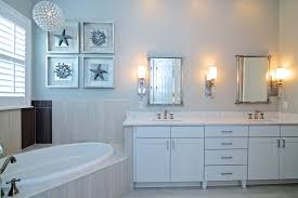 Downlights are a practical consideration for general bathroom light, but forget the concept of a grid of lighting. Bathroom Lighting Design For Maximum Form And Function Donna Mancini Interiors Flooring