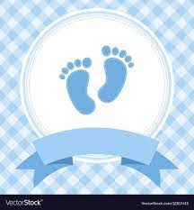 Boy Baby Shower Invitation Card Royalty Free Vector Image Affiliate S Baby Shower Invitation Cards Boy Shower Invitations Baby Shower Invitations For Boys