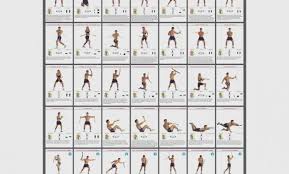 Elliptical Trainer Weider Home Gym Exercise Chart Pdf