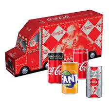 How to make the lorry from the coke christmas commercial. Coca Cola Truck Adventskalender 58 5 X 27 5 X 13 Cm