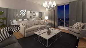 Night View From The Penthouse Living Room Decor Home Decor Room Decor