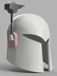 Sabine Wren Helmet Star Wars Pinshape Mandalorian Helmet Star Wars Wren