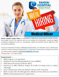 205m4d1 Pantai Hospital Sungai Petani Vacancy 2018