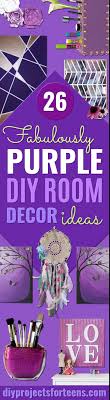 You too can have your peers bow down to the majesty fancy dining room decor with comfy purple rug. 26 Fabulously Purple Diy Room Decor Ideas Diy Projects For Teens