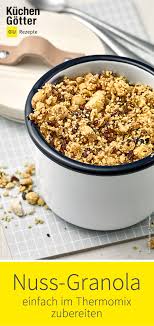 Tolles Low Carb Rezept Fur Selbst Gemachtes Super Nuts Granola Mit Cashewkernen Und Kakaonibs Rezepte Granola Rezept Rezepte Thermomix