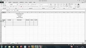 Cara membuat jurnal umum perusahaan jasa untuk pemula. Pembuatan Jurnal Umum Dengan Excel Youtube
