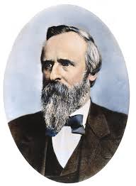 Rutherford B. Hayes /N(1822-1893). Nineteenth President Of The United  States. Oil On Canvas, 1884, By Daniel Huntington. Poster Print by Granger  Collection
