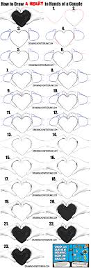 How To Draw Couple S Hands Holding A Heart For Valentine S Day Easy Step By Step Drawing Tutorial How To Draw Step By Step Drawing Tutorials The anatomy of anime hands. easy step by step drawing tutorial