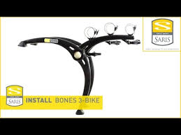 Saris Bones 3 How To Fit Rear Mounted Bike Carrier
