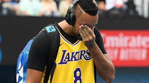 Nick kyrgios represented australia at basketball in his early teens before focusing on tennis. Nick Kyrgios Pays Tribute To Kobe Bryant In Match Against Rafael Nadal Australian Open News