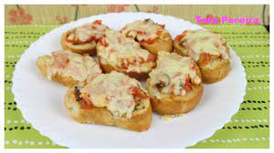 Torradinha Recheada Lanche Facil Bruschetta Youtube