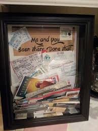 Birthday Shadow Box Ideas For Boyfriend Pin By Christine Correa On Projects Completed Ticket Shadow Box Diy Shadow Box Diy Display