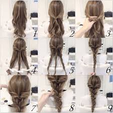 This style and color are great for brunettes with thick hair. Quick Easy And Cute Hairstyles