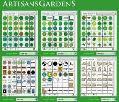 Artisans Landscape Design Symbols Color Landscape Design Shade Garden Design Garden Design Plans