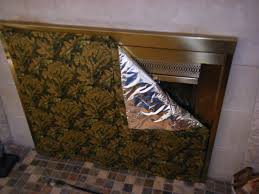 Fireplace Draft Stopper Made From Cotton Fabric And Insul Bright Www Warmcompany Com Held To Fireplac Fireplace Draft Stopper Fireplace Cover Draft Stopper