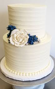 Weddings Wedding Cake Simple Buttercream Simple Wedding Cake Wedding Cake Navy