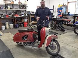 Image result for Red 1958 Motorcycle