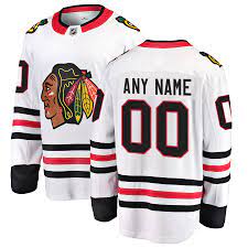 We would like to show you a description here but the site won't allow us. Men S Chicago Blackhawks Fanatics Branded White Away Breakaway Custom Jersey