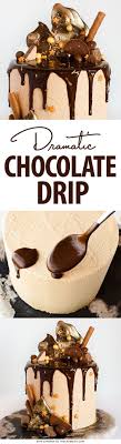 Diy Drippy Chocolate Cake Gateaux Et Desserts Idee Gateau Et Cupcakes
