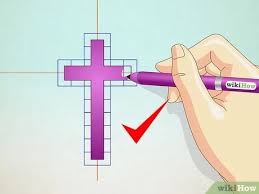 How to draw a cross step by stephow to draw a cross easy,how to draw a cross articco drawing,how to draw a cross for kids,ho. How To Draw A Cross 12 Steps With Pictures Wikihow