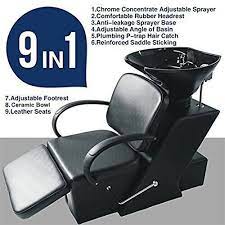 Used shampoo bowls on alibaba.com are designed to provide the utmost amount of ease while taking up brief space. Backwash Barber Shampoo Chair Ceramic Bowl Sink Unit Station Salon Spa Equipment For Sale Online Ebay
