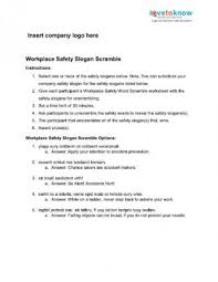 Safety Games For The Workplace Lovetoknow Safety Games Workplace Safety Slogans Safety Slogans