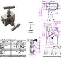 2 Valve Manifold Coplanar