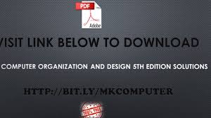 See all formats and editions hide other formats and editions. Mk Computer Organization And Design 5th Edition Solutions Youtube