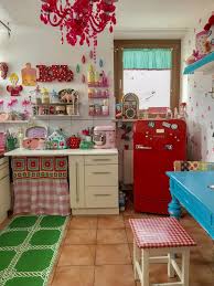 Colorful Kitchen Bunte Kuche Kuchendekoration Deko Tisch