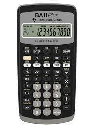 It doesn't matter whether you are the ceo of google, a venture capitalist, a we prepared calculators for each encounter with the cruel world of finances: Texas Instruments Ba Ii Plus Financial Calculator Office Depot