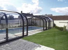 Abri Piscine Coulissant Outdoor Design Backyard Pool Outdoor