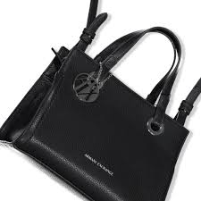 Buy direct from amazon armani exchange woman bag 942268 8p223 tote bag uni black. Tote Bag Nero Armani Exchange