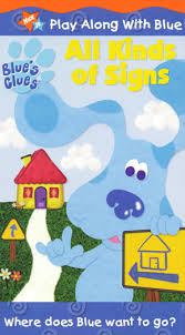 All Kinds Of Signs Blues Clues Blue S Clues Kids Dvd