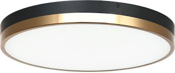 Black And Gold Flush Mount Ceiling Light Matteo M15302bkag Tone Modern Black And Aged Gold Brass Led Flush Mount Ceiling Light Fixture In 2020 Flush Mount Ceiling Light Fixtures Gold Ceiling Light Ceiling Lights