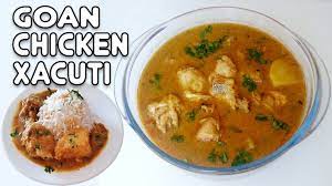 Goan Chicken Xacuti Easy Goan Recipes Gourmet Chicken Cooked Sushi Recipes