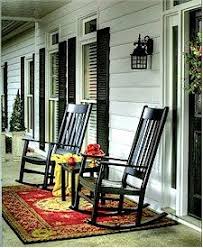 These Black Rocking Chairs Make Perfect Porch Rockers Porch Rocker Rocking Chair Outdoor Rocking Chairs