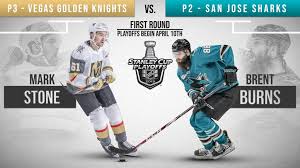 The sharks and golden knights are an exciting nhl matchup and one of those games you'll want to see live. Sharks Will Play Golden Knights In Western Conference First Round