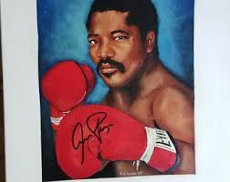 Buy Aaron Pryor Signed 8x10 Canvas Painting for the Boxing Hall of Fame  Cards JSA Coa Online in India