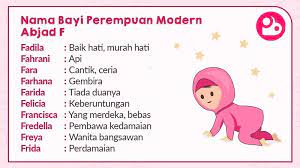 Jadi, kami akan bantu memudahkan urusan anda mencari anak dengan senarai nama anak lelaki huruf f ini. Nama Anak Dalam Islam Huruf F