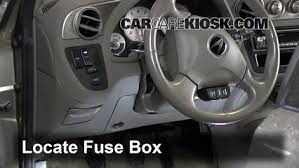 The interior fuse box is underneath the dashboard on the drivers side. Interior Fuse Box Location 2002 2006 Acura Rsx 2002 Acura Rsx Type S 2 0l 4 Cyl